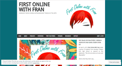 Desktop Screenshot of firstonlinewithfran.com